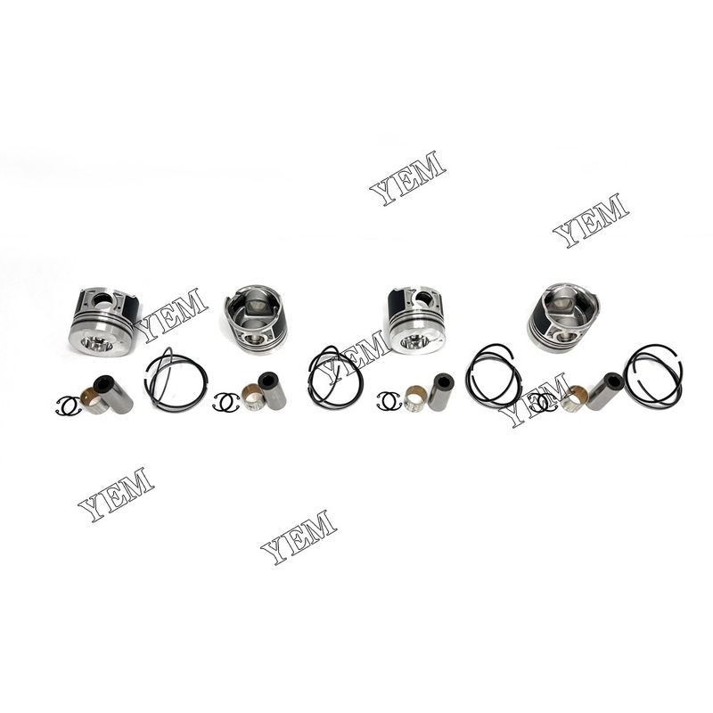 4PCS Factory Outlet Piston With Rings For Nissan FD33 Engine