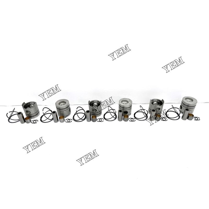 Nissan FD6 Excavator Forklift Engine Parts Piston With Rings