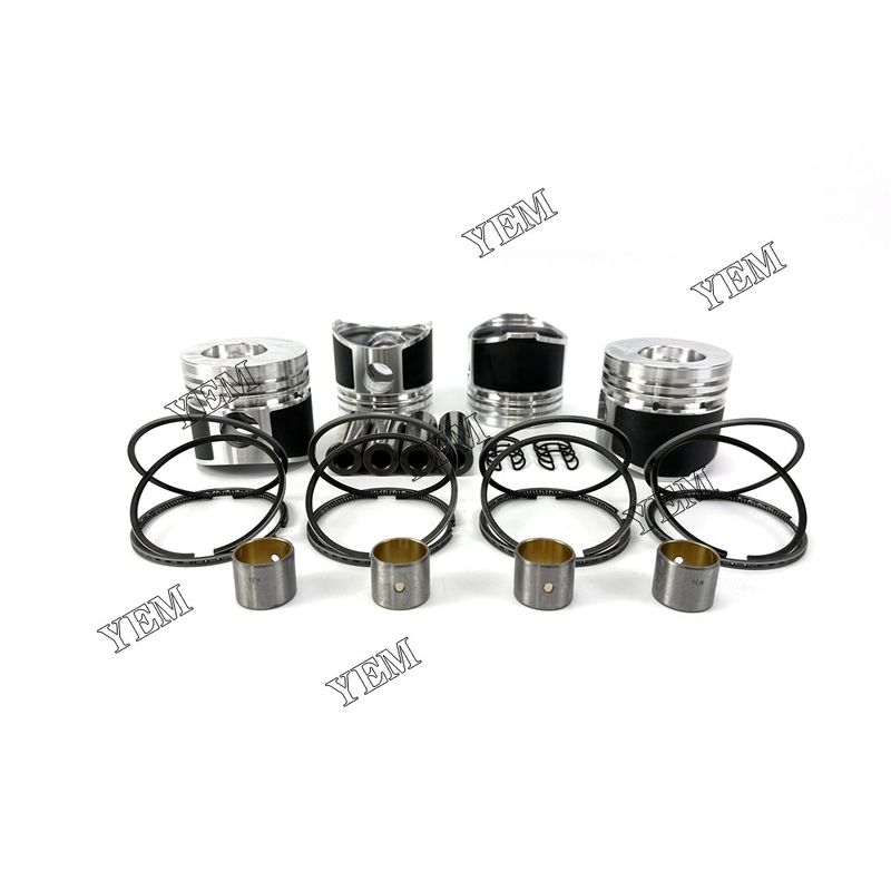 Factory Piston With Rings For Mitsubishi K4E  DI/IDI Engine Parts Wholesale