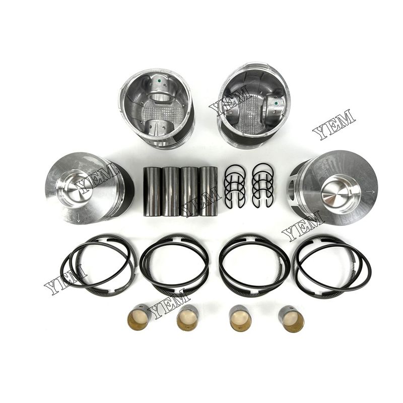Factory Piston With Rings For Mitsubishi K4E  DI/IDI Engine Parts Wholesale