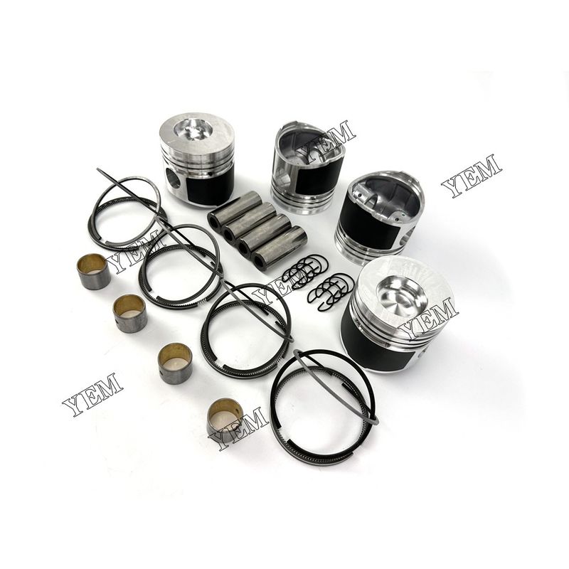 Factory Piston With Rings For Mitsubishi K4E  DI/IDI Engine Parts Wholesale