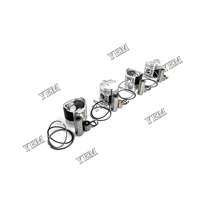 4PCS Buy N844 Piston With Rings For Fits Shibaura High Quality 3024 3024C N844 404D-22