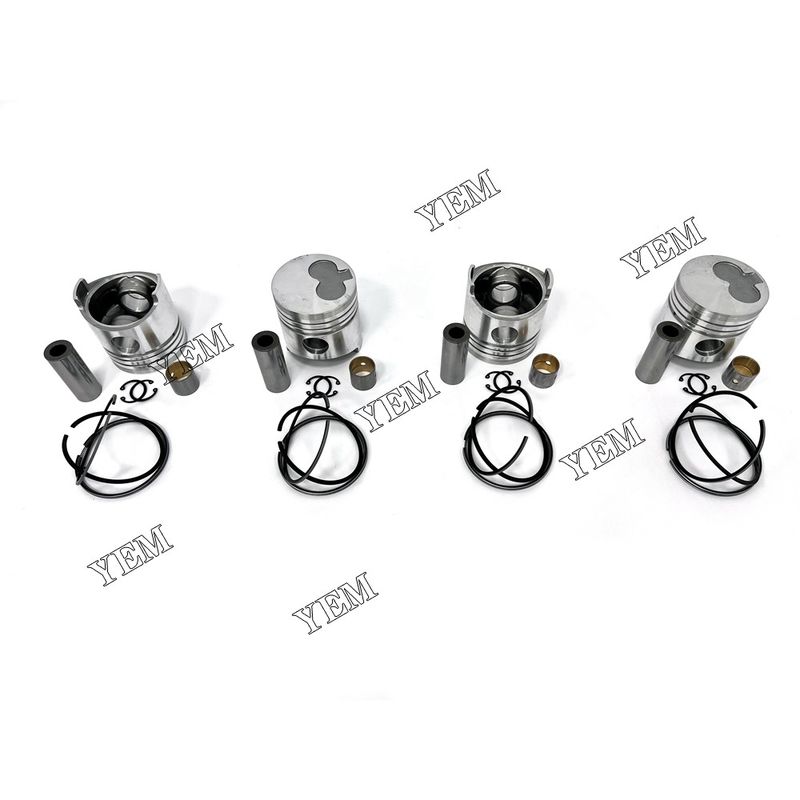 Piston With Rings For Mazda Excavator Parts S2