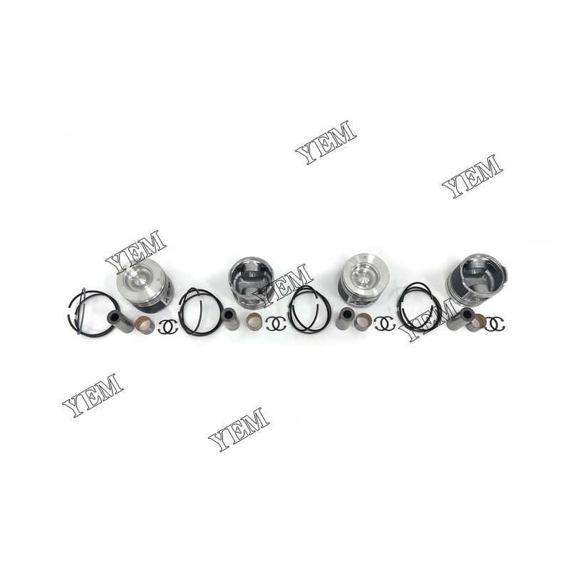 For Mitsubishi Piston With Rings Excavator Machinery Parts S4S