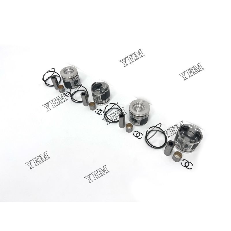 For Mitsubishi Piston With Rings Excavator Machinery Parts S4S