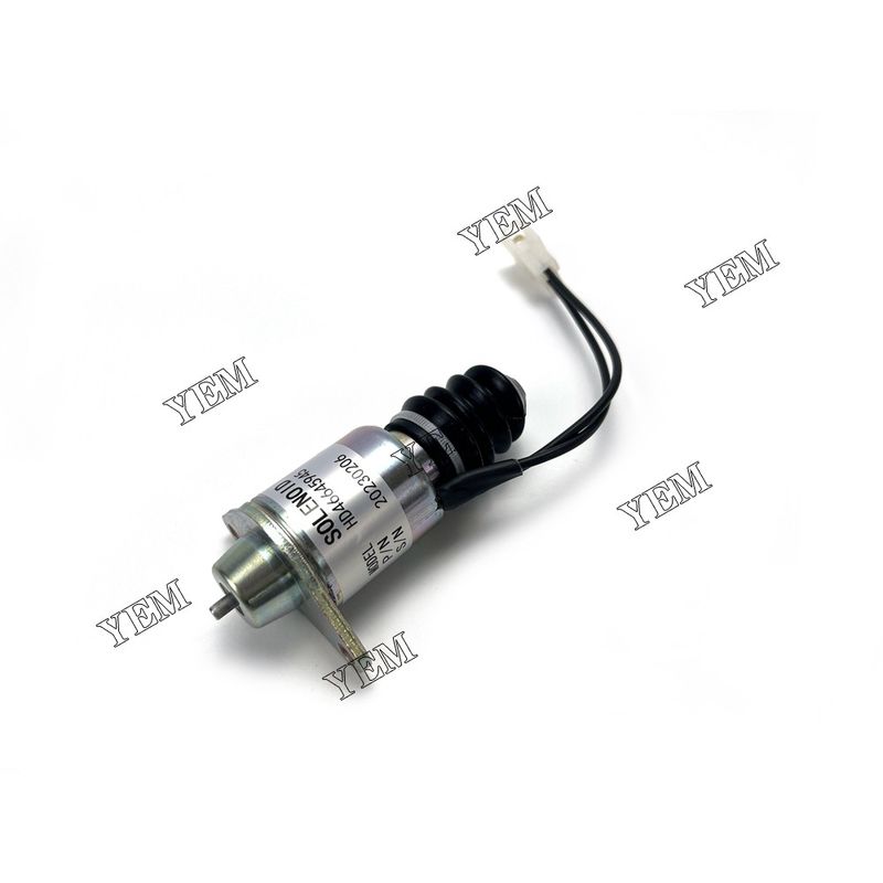 4TNE84 Solenoid Valve Engine Spare Parts For Yanmar 129209-77950 3TNE88 4TNE88